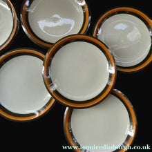 Load image into Gallery viewer,   1970s Marianne Westman Rorstrand Swedish Set of Six Dessert Plates Annika Design
