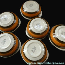 Load image into Gallery viewer,   1970s Marianne Westman Rorstrand Swedish Set of Six Pudding Bowls Annika Design
