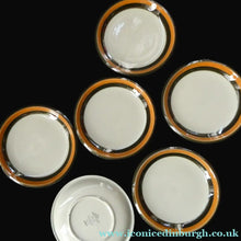 Load image into Gallery viewer, SWEDISH Pottery. Vintage RORSTRAND Set of Six Side Plates. ANNIKA Design. 6 1/4 inches
