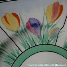 Load image into Gallery viewer, Sweet 1930s Pair of Royal Venton Ware ART DECO Side Plates with Hand Painted Crocus Decoration
