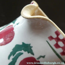 Load image into Gallery viewer, Irish Ceramic Milk Jug or Creamer by Nicholas Mosse. Spongeware Red Apples Design
