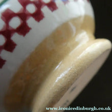 Load image into Gallery viewer, Irish Ceramic Milk Jug or Creamer by Nicholas Mosse. Spongeware Red Apples Design
