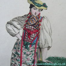 Load image into Gallery viewer, 19th Century Swiss Cantons Regional Costume Antique Prints
