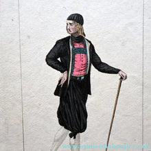 Load image into Gallery viewer, SWISS CANTONS. Regional Costume Studies. Four ANTIQUE 19th Century Hand Coloured Engravings
