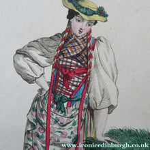 Load image into Gallery viewer, 19th Century Swiss Cantons Regional Costume Antique Prints

