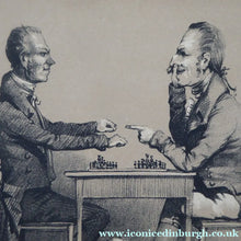 Load image into Gallery viewer, Antique Regency Lithograph 1830s Four Images of a Chess Match
