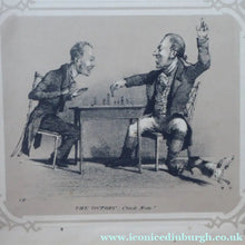 Load image into Gallery viewer, Antique Regency Lithograph 1830s Four Images of a Chess Match
