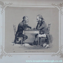 Load image into Gallery viewer, Antique Regency Lithograph 1830s Four Images of a Chess Match
