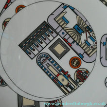 Load image into Gallery viewer, The Kalkulium Suite. Complete Set of SIX Plates Designed by Eduardo Paolozzi (1924 - 2005) for WEDGWOOD
