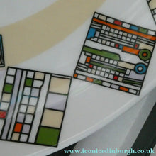 Load image into Gallery viewer, The Kalkulium Suite. Complete Set of SIX Plates Designed by Eduardo Paolozzi (1924 - 2005) for WEDGWOOD
