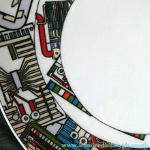 Load image into Gallery viewer, The Kalkulium Suite. Complete Set of SIX Plates Designed by Eduardo Paolozzi (1924 - 2005) for WEDGWOOD
