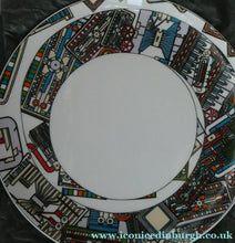 Load image into Gallery viewer, The Kalkulium Suite. Complete Set of SIX Plates Designed by Eduardo Paolozzi (1924 - 2005) for WEDGWOOD
