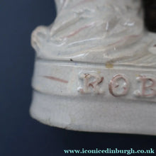 Load image into Gallery viewer, The Poet, ROBERT BURNS. Large  Antique Victorian Staffordshire Flatback Figurine of the Celebrated Scottish Poet. 13 1/4 inches
