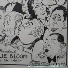 Load image into Gallery viewer, THEATRE HISTORY DOCUMENT:  The Gallery First Nighter's Club Annual Dinner Menu Card 1932
