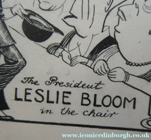 Load image into Gallery viewer, THEATRE HISTORY DOCUMENT:  The Gallery First Nighter's Club Annual Dinner Menu Card 1932
