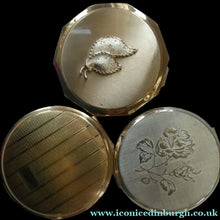 Load image into Gallery viewer, THREE Lovely Vintage Compacts. All 1960s Powder Compacts by Stratton
