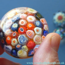 Load image into Gallery viewer, Job Lot. Three Little 1970s MINIATURE Scottish Strathearn Glass Paperweights
