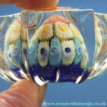 Load image into Gallery viewer, Job Lot. Three Little 1970s MINIATURE Scottish Strathearn Glass Paperweights

