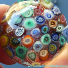 Load image into Gallery viewer, Job Lot. Three Little 1970s MINIATURE Scottish Strathearn Glass Paperweights
