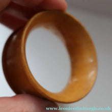 Load image into Gallery viewer, THREE: Antique 19th Century MAUCHLINE Napkin Rings. Two with Jedburgh Images &amp; One Tartanware
