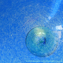 Load image into Gallery viewer, SCANDINAVIAN Art Glass: Large Blue Bowl by Helena Gibson &amp; Two Smaller Ones by Abel Sawe
