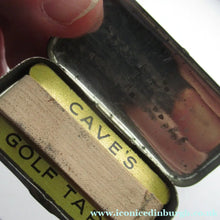 Load image into Gallery viewer, Three Vintage Advertising Tins: Players, Oxo and Cave's Golf Tape
