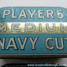 Load image into Gallery viewer, Three Vintage Advertising Tins: Players, Oxo and Cave's Golf Tape
