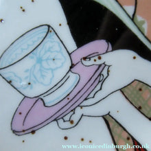 Load image into Gallery viewer, Three Japanese Stoneware Stoneware Plates. Geisha Girls
