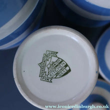 Load image into Gallery viewer, THREE Vintage TG Green CORNISHWARE Lidded Storage Jars. No Lettering
