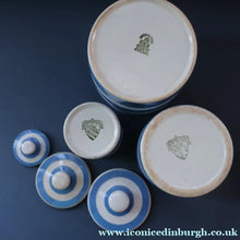 Load image into Gallery viewer, THREE Vintage TG Green CORNISHWARE Lidded Storage Jars. No Lettering
