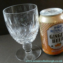 Load image into Gallery viewer, THREE Vintage Waterford Crystal COLLEEN (Short Stem Cut) Water Goblets / G&amp;T Glasses - VINTAGE CRYSTAL GLASSES
