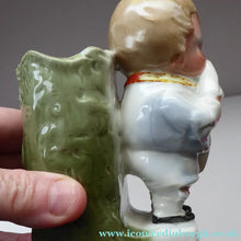 Load image into Gallery viewer, THROUGH WITH WOMEN: Rare &amp; Quirky Late 19th Century German Porcelain Fairing / Figurine
