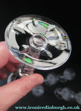 Load image into Gallery viewer, Vintage Stuart Crystal Oleta Pattern Liqueur Glasses Set of Six
