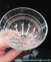 Load image into Gallery viewer, Vintage Stuart Crystal Oleta Pattern Liqueur Glasses Set of Six
