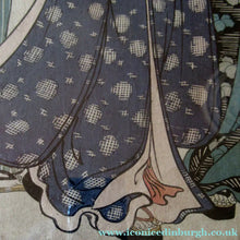 Load image into Gallery viewer, Antique Traditional 19th Century Japanese Print with Geishas FRAMED
