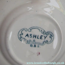 Load image into Gallery viewer, TWELVE Antique BISHOP &amp; STONIER Miniature Child's Nursery Ashley Pattern Plates;  c 1880. Two Sets of Six
