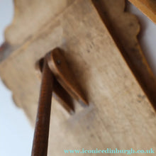 Load image into Gallery viewer, TWO Antique 19th Century MAUCHLINE Ware Pieces. Small Table Top Picture Frame &amp; Matchbook Cover
