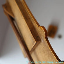 Load image into Gallery viewer, TWO Antique 19th Century MAUCHLINE Ware Pieces. Small Table Top Picture Frame &amp; Matchbook Cover
