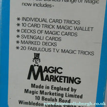 Load image into Gallery viewer, 1970s Vintage Magic Cards Marked Deck Svengali Cards by Paul Daniels
