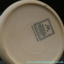 Load image into Gallery viewer, TWO Large Irish Ceramic Mugs by Nicholas Mosse. Spongeware Iris and Clementis Designs
