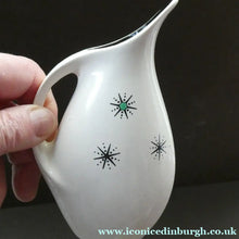 Load image into Gallery viewer, TWO PIECES. Vintage 1950s Wade Shooting Stars Pattern Ceramic Dishes
