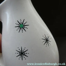 Load image into Gallery viewer, TWO PIECES. Vintage 1950s Wade Shooting Stars Pattern Ceramic Dishes
