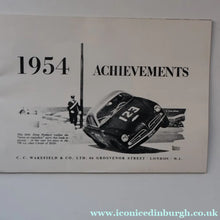 Load image into Gallery viewer, TWO Vintage 1950s Motoring TT Booklets. Castrol Achievements 1953 and 1954. 
