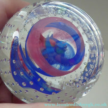 Load image into Gallery viewer, TWO Vintage 1990s Caithness Paperweighs. Both Entitled REFLECTIONS

