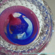 Load image into Gallery viewer, TWO Vintage 1990s Caithness Paperweighs. Both Entitled REFLECTIONS
