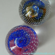 Load image into Gallery viewer, TWO Vintage 1990s Caithness Paperweighs. Both Entitled REFLECTIONS
