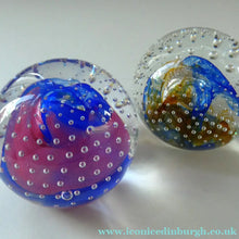Load image into Gallery viewer, TWO Vintage 1990s Caithness Paperweighs. Both Entitled REFLECTIONS
