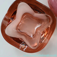 Load image into Gallery viewer, TWO Vintage European Glass Bowls: One by Mdina and the Other Sklo, Rosice
