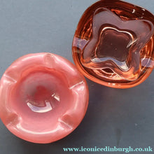 Load image into Gallery viewer, TWO Vintage European Glass Bowls: One by Mdina and the Other Sklo, Rosice
