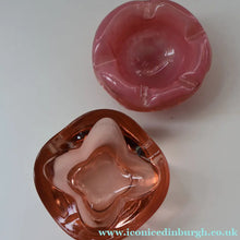 Load image into Gallery viewer, TWO Vintage European Glass Bowls: One by Mdina and the Other Sklo, Rosice
